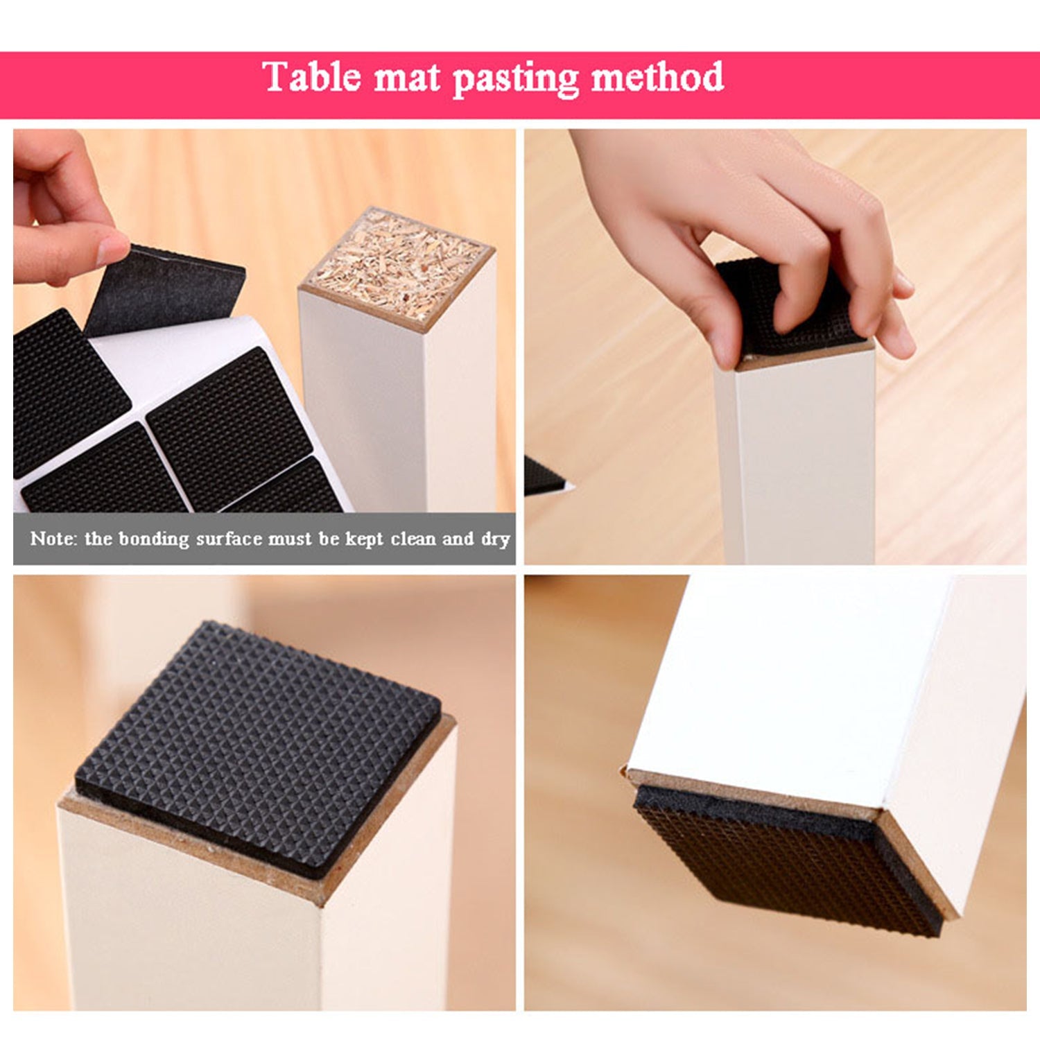 9066 28 pc Rubber furniture Pads Self Sticking Non Slip Furniture Noise Insulation Pads DeoDap 9066 28 pc Rubber furniture Pads Self Sticking Non Slip Furniture Noise Insulation Pads DeoDap